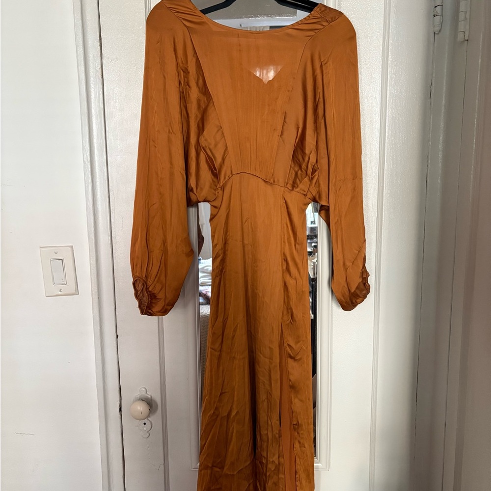 ASTR The Label Rust Midi Dress - Picture 4 of 6
